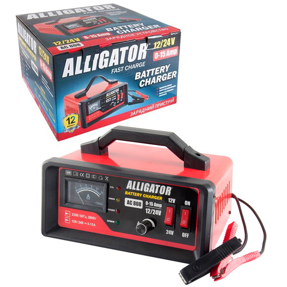 Зарядний пристрій Alligator AC808 фото 2