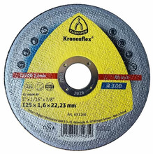 Відрізний диск Klingspor Extra Inox А100, 125х1.6х22.23 мм (651169)