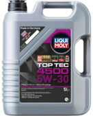 Синтетическое моторное масло LIQUI MOLY Top Tec 4500 5W-30, 5 л (2318)