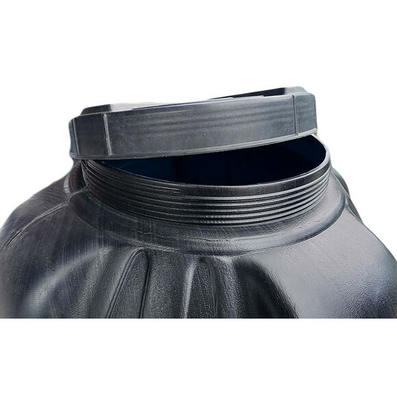 Пластиковая емкость Пласт Бак 500 л вертикальная, черная (00-00006252) изображение 2