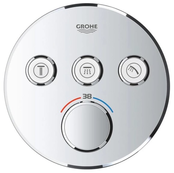 Душова система прихованого монтажу термостатична Grohe QuickFix SmartControl (UA202802R3) (CV033607) фото 4