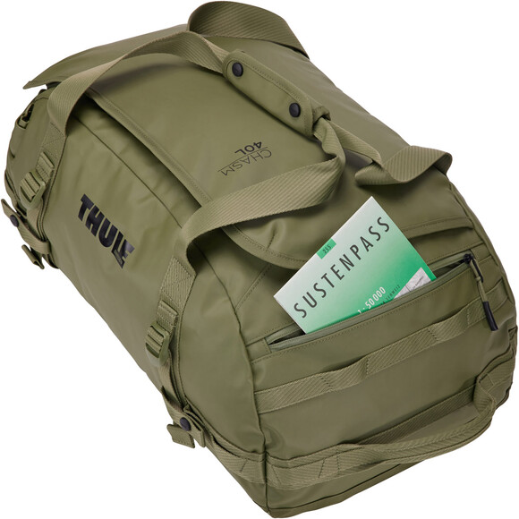 Спортивная сумка Thule Chasm Duffel 40L, Olivine (TH 3204990) изображение 8