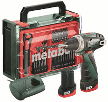 Акумуляторний шурупокрут Metabo PowerMaxx BS Basic Mobile Workshop (600080710)