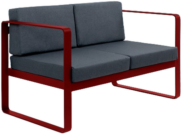 Двухместный диван OXA desire, красный рубин (40030001_14_55) изображение 2