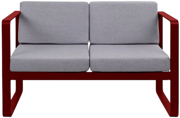 Двухместный диван OXA desire, красный рубин (40030001_14_55) изображение 4