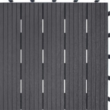 Декоративне покриття для підлоги MultyHome Cosmopolitan, рифлене, 30х30 см, сіре, 6 шт. в уп. (5907736265183)