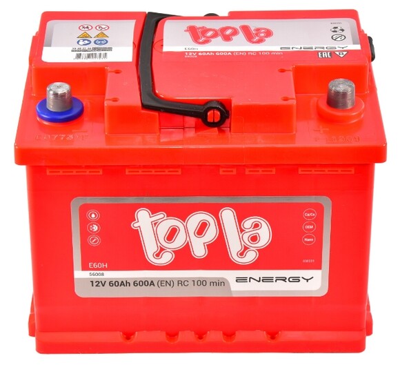 Аккумулятор Topla Energy 6 CT-60-R (108060) изображение 2