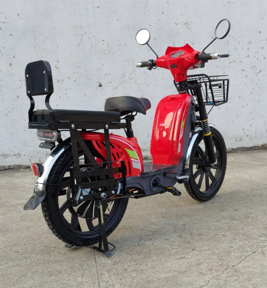 Велоскутер акумуляторний Forte EM 219, червоний (138754) фото 4