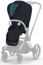 Чохол тканинний для прогулянкового блоку Cybex Priam PLUS Midnight Blue (521002435)