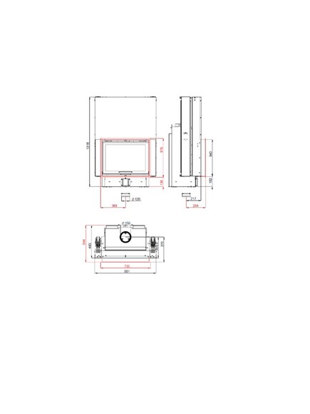 Каминная топка BeFHome Fire BEAR V 7 (000-0001947) изображение 2