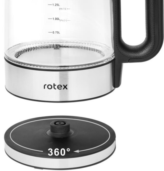 Электрочайник Rotex RKT84-GS изображение 8