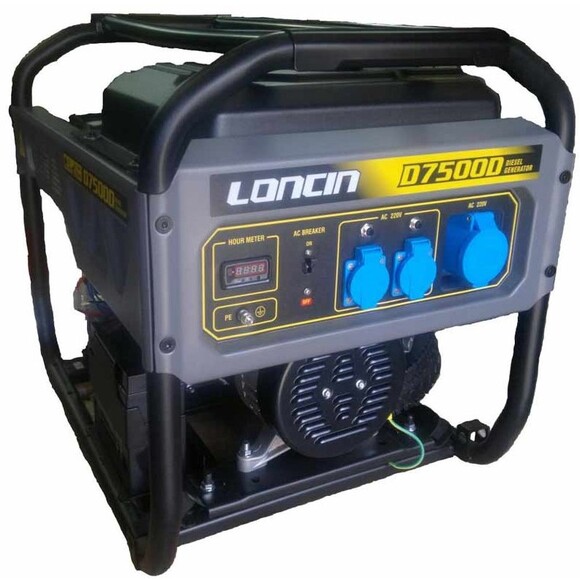 Генератор дизельний LONCIN LCD 7500 D фото 3