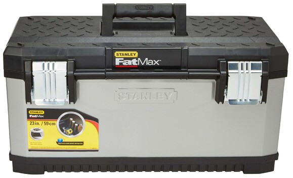Ящик Stanley FatMax 590х293х222 мм, проф., металлопластмассовый серый (FMST1-75769) изображение 2