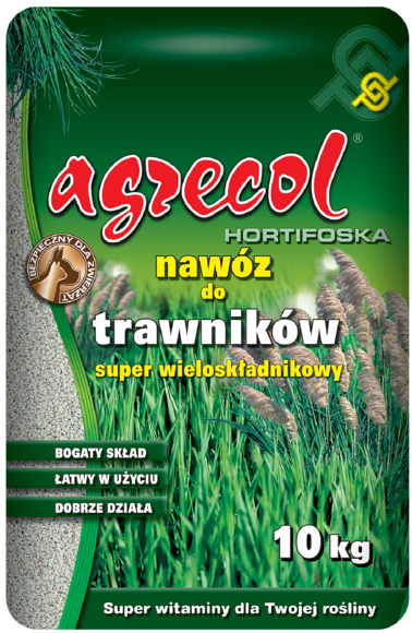 Добриво для газонів Agrecol 15-5-10, 10 кг (634)