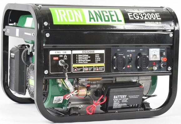 Генератор бензиновый Iron Angel EG 3200 E изображение 3