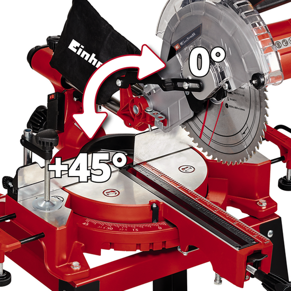 Настольная торцовочная пила с протяжкой Einhell TC-SM 2531/2 U (4300805) изображение 3