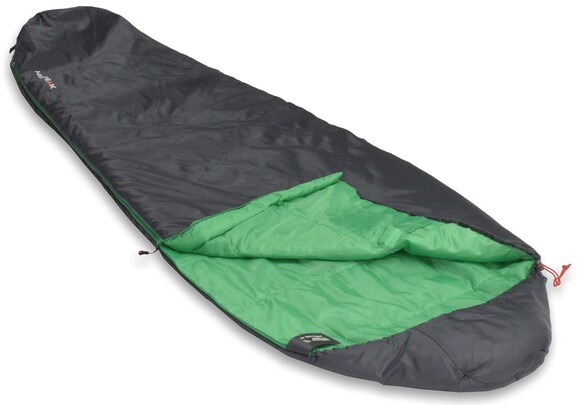 Спальный мешок High Peak Lite Pak 800/+8°C Anthra/Green Left (23272) (928921) изображение 2