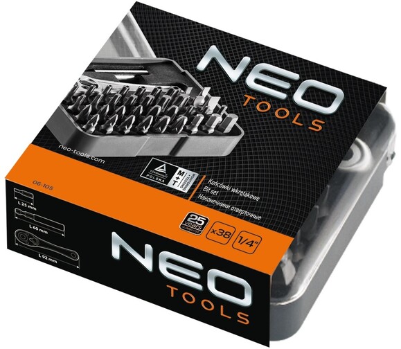 Біти Neo Tools (06-105) фото 2