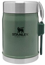 Термос пищевой Stanley Legendary Classic Hammertone Green 0.4 л (6939236373203)