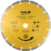 Алмазный диск Vorel сегментный 230 мм (08715)