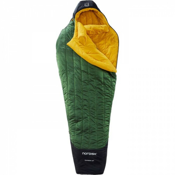 Спальный мешок Nordisk Gormsson -10° Mummy Medium artichoke green/mustard yellow/black (032.0006) изображение 2
