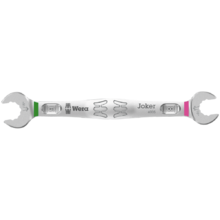 Двосторонній ріжковий гайковий ключ WERA Joker 6005, 8×9 мм (05020311001)