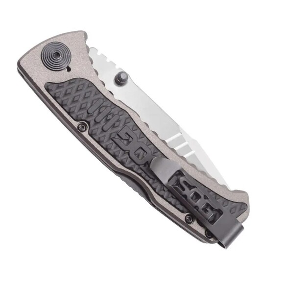 Нож складной SOG SideSwipe, Grey TiNi (SOG SW1011-CP) изображение 6