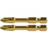 Торсионная бита Makita золотой серии PH3 50 мм, 2 шт (B-28189)