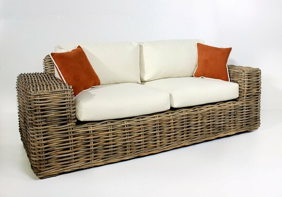 Комплект плетеной мебели CRUZO Бабл, диван и 2 кресла (bb0013) изображение 5