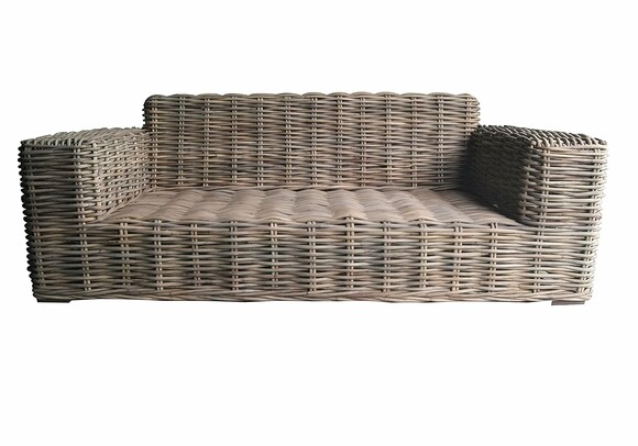 Комплект плетеной мебели CRUZO Бабл, диван и 2 кресла (bb0013) изображение 2