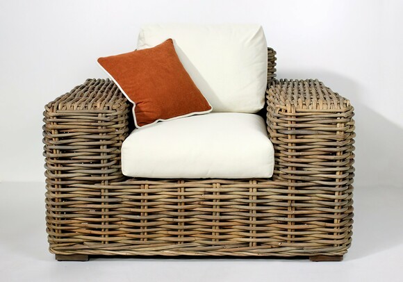 Комплект плетеной мебели CRUZO Бабл, диван и 2 кресла (bb0013) изображение 7