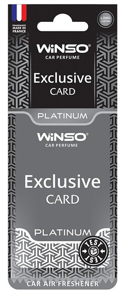 Ароматизатор для автомобиля Winso Card Exclusive Platinum (533140)