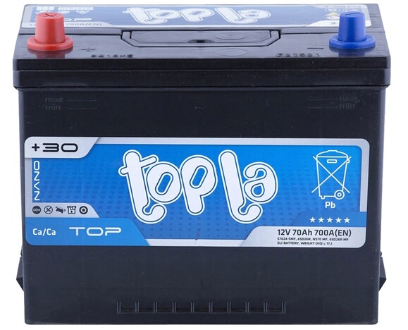Аккумулятор Topla Top JIS 6 CT-70-L (118970)