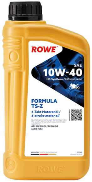 Моторна олива ROWE HighTec Formula SAE 10W-40 TS-Z, 1 л (20049-0010-99)