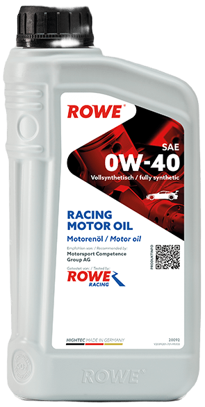 

Моторное масло ROWE HighTec Racing Motor Oil SAE 0W-40, 1 л (20092-0010-99)