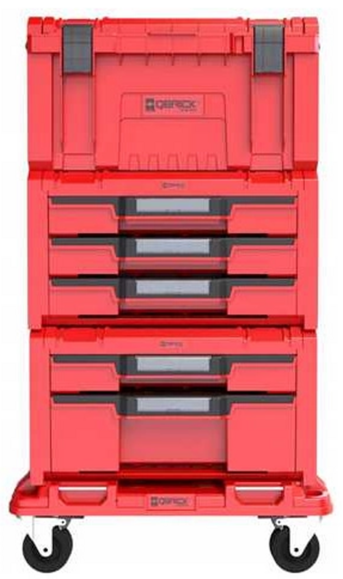 Набір ящиків QBRICK SYSTEM PRO RED SET 4, 2.0 RUHD мобільна шафа (Z258360PG003) фото 2