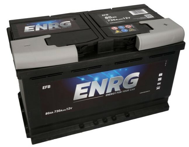 

Автомобильный аккумулятор ENRG ENRG580500073 12 В (80 Аh, 730 А, R+)