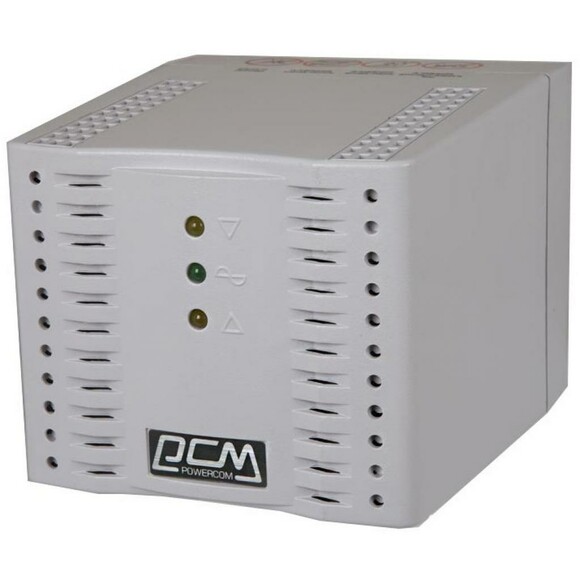 Стабілізатор напруги Powercom TCA-1200 white фото 2