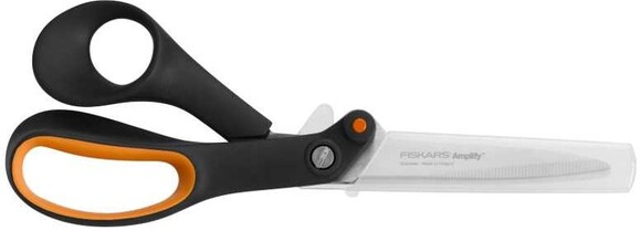 Ножиці для важкої роботи з зазубреним лезом Fiskars 21 см (1020224) фото 2