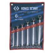 Набор ключей KING TONY 6 единиц, 6-17 мм, накидные (1706MR)
