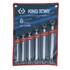 Набор ключей KING TONY 6 единиц, 6-17 мм, накидные (1706MR)