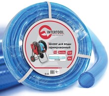 Шланг для воды Intertool 3-х слойный 1/2" 50 м армированный PVC (GE-4056)