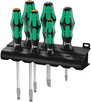 Набор отверток Wera Kraftform PLUS 334/355 SK, 6 RACK (05007681001)