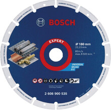 Алмазний диск по металу Bosch, 180х22 мм (2608900535)