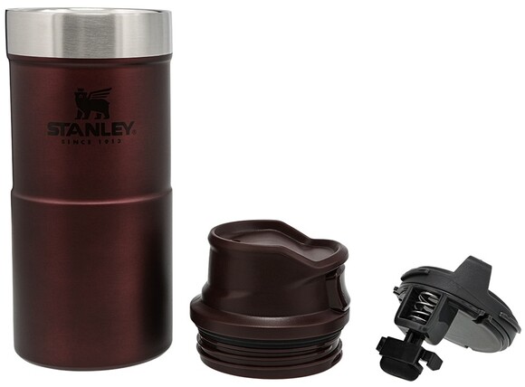 Термочашка Stanley Classic Trigger-action Wine 0.35 л (6939236360548) изображение 3
