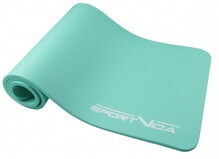 Коврик для йоги и фитнеса SportVida NBR Mint 1.5 см (SV-HK0074)