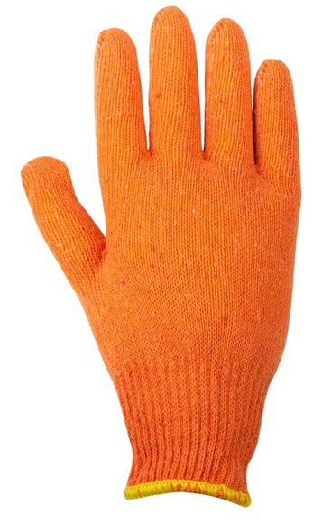 Перчатки трикотажні Grad р10 Лайт помаранчеві 12 шт (9441845) фото 2