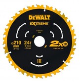 Диск пильный DeWALT Extreme 210х30 мм ATB 24 шт (DT20432)