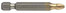 Насадки отверточные USH ISOTIN Phillips PH3x50 мм Torsion титановые удлиненные (UUSG0213623) 10 шт