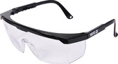Очки защитные Yato открытые прозрачные с коррекцией зрения +2 диоптрии (YT-73613)